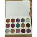 Makeup 15 Farbglitterpuderlidschattenpalette kosmetischer Lidschatten